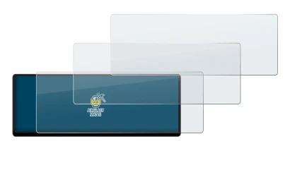 Image de l'appareil Corsair Xeneon Edge 14.5" avec une grande variété de protections d'écran.