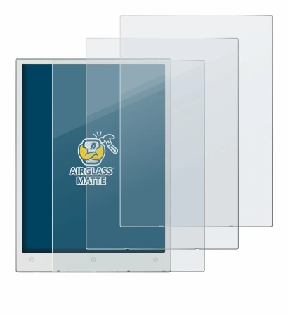 Image de l'appareil Viwoods AiPaper Mini avec une grande variété de protections d'écran.