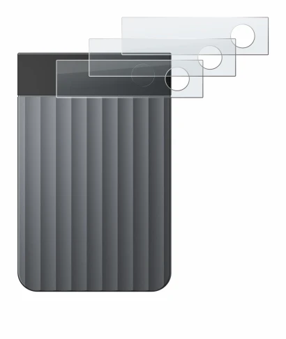 Image de l'appareil PLAUD Note Pro avec une grande variété de protections d'écran.