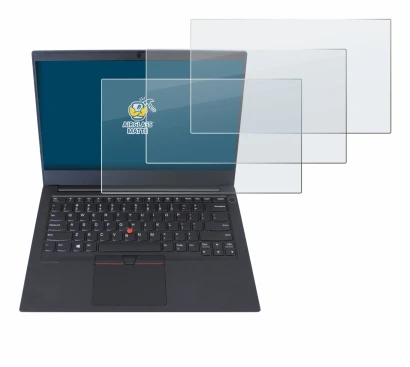 Image de l'appareil Lenovo ThinkPad E14 Gen 1 avec une grande variété de protections d'écran.