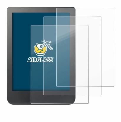 Image de l'appareil Kobo Clara HD (6") avec une grande variété de protections d'écran.