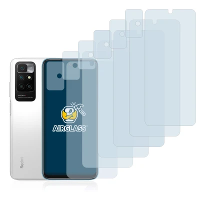 Image de l'appareil Xiaomi Redmi 10 (Avant+Caméra) avec une grande variété de protections d'écran.