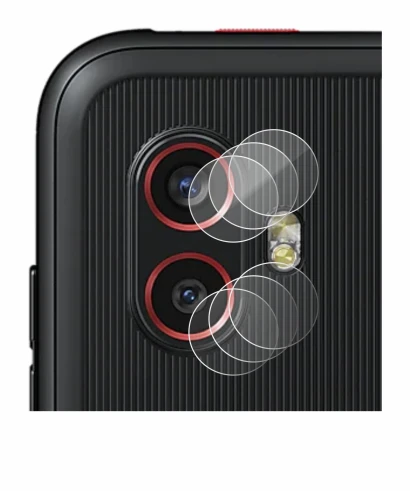 Image de l'appareil Samsung Galaxy Xcover 6 Pro (Caméra UNIQUEMENT) avec une grande variété de protections d'écran.