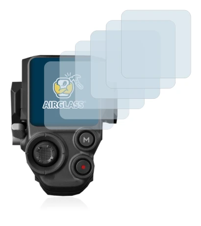 Image de l'appareil DJI RS 3 Pro avec une grande variété de protections d'écran.