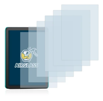Image de l'appareil Amazon Kindle Kids (2022) avec une grande variété de protections d'écran.
