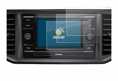 Image de l'appareil Volkswagen Crafter Composition Colour 2022 avec une grande variété de protections d'écran.