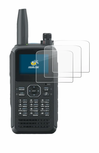 Image de l'appareil Kenwood TH-D75E D-Star avec une grande variété de protections d'écran.