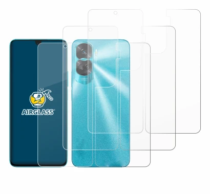 Image de l'appareil Honor 90 Lite (Avant+Arrière) avec une grande variété de protections d'écran.