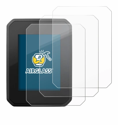 Image de l'appareil FIT Display Compact avec une grande variété de protections d'écran.
