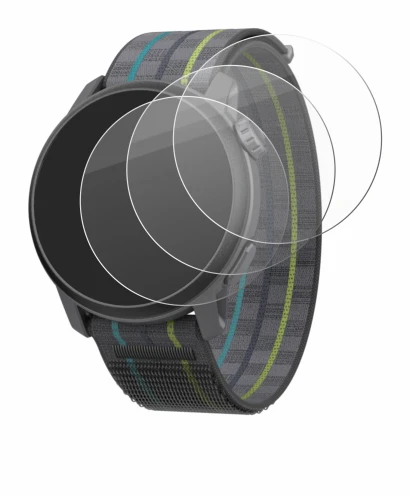 Image de l'appareil Coros Pace 3 avec une grande variété de protections d'écran.