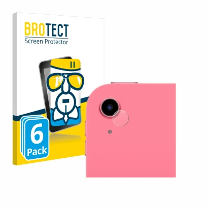 Face avant d’un emballage produit avec le logo de la marque BROTECT. À côté, l’appareil Apple iPad 10.9" 2022 (Caméra UNIQUEME