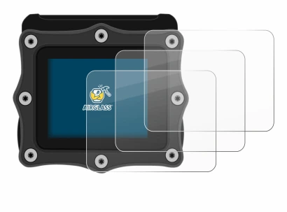 Image de l'appareil Shearwater Perdix dive computer avec une grande variété de protections d'écran.