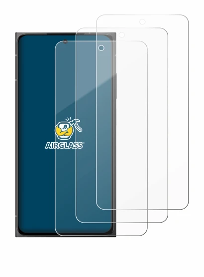 Image de l'appareil HMD Skyline avec une grande variété de protections d'écran.