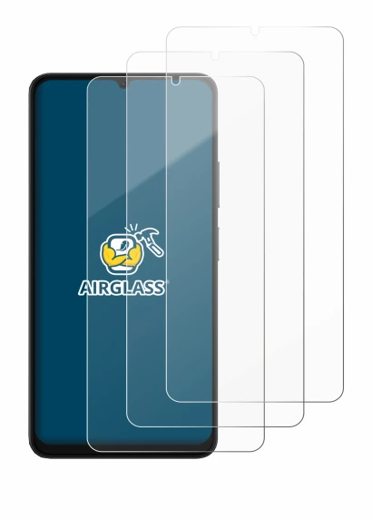 Image de l'appareil Ulefone Note 20 Pro avec une grande variété de protections d'écran.