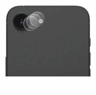 Image de l'appareil Apple iPhone 16e (Caméra UNIQUEMENT) avec une grande variété de protections d'écran.