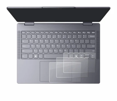 Image de l'appareil Lenovo IdeaPad 5 2-in-1 14" Touchpad avec une grande variété de protections d'écran.