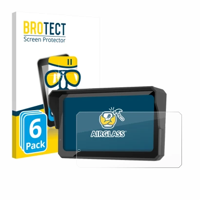 Face avant d’un emballage produit avec le logo de la marque BROTECT. À côté, l’appareil Carpuride W602S Pro est représenté ave