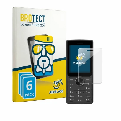 Face avant d’un emballage produit avec le logo de la marque BROTECT. À côté, l’appareil SPC Wild Cool est représenté avec la p