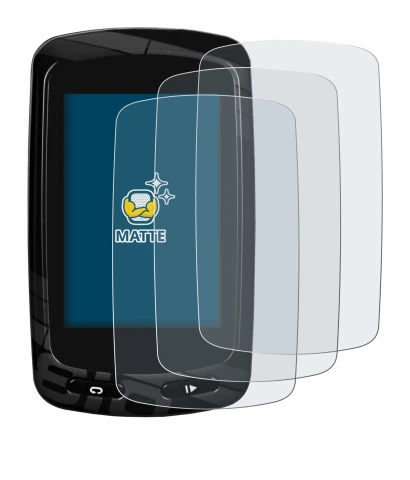 Image de l'appareil Garmin Edge 810 avec une grande variété de protections d'écran.