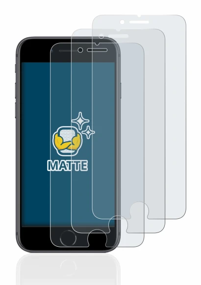 Image de l'appareil Apple iPhone 8 avec une grande variété de protections d'écran.