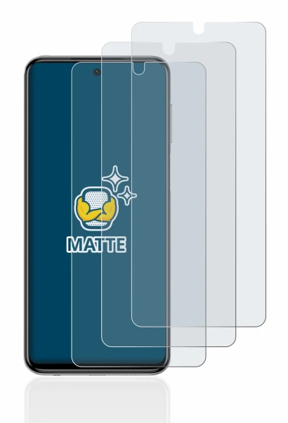 Image de l'appareil Xiaomi Redmi Note 9S avec une grande variété de protections d'écran.