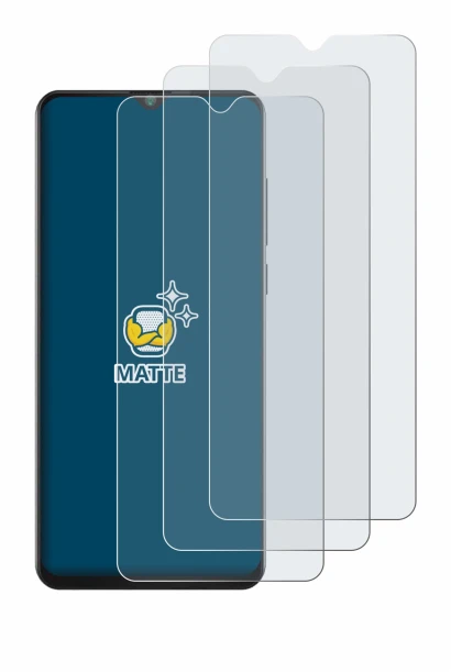 Image de l'appareil Cubot Note 20 avec une grande variété de protections d'écran.