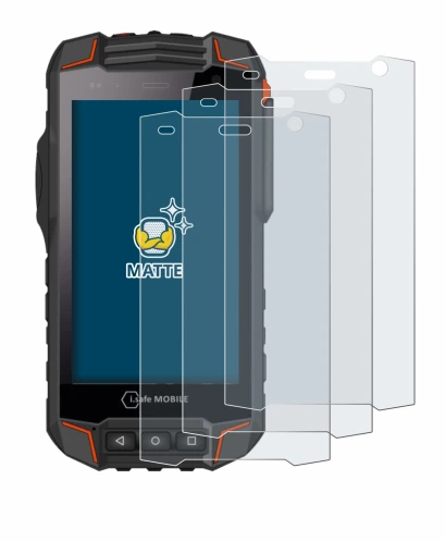 Image de l'appareil i.safe MOBILE IS530.1 avec une grande variété de protections d'écran.