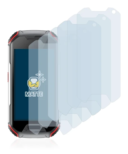 Image de l'appareil Unihertz Atom XL avec une grande variété de protections d'écran.