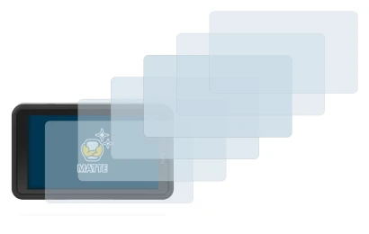 Image de l'appareil Desview R5 5.5" avec une grande variété de protections d'écran.