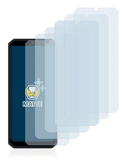 Image de l'appareil Oukitel K15 Plus avec une grande variété de protections d'écran.