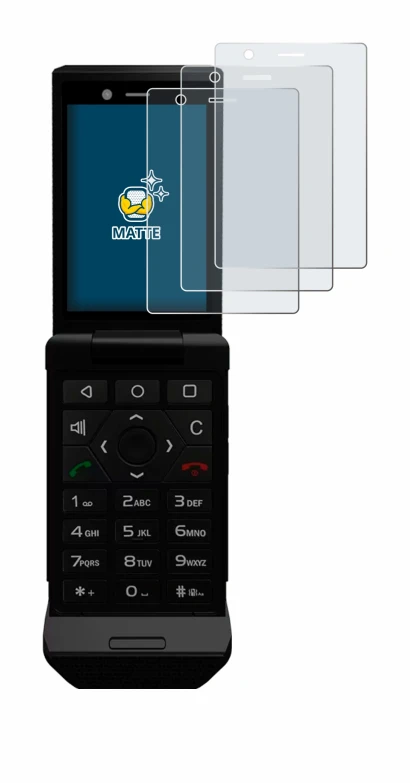 Image de l'appareil Caterpillar Cat S22 Flip avec une grande variété de protections d'écran.