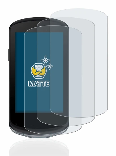 Image de l'appareil Garmin Edge 1040 avec une grande variété de protections d'écran.