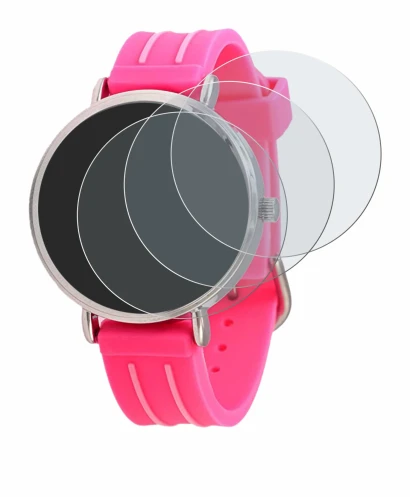 Image de l'appareil Kiddus Children's Learning Watch avec une grande variété de protections d'écran.