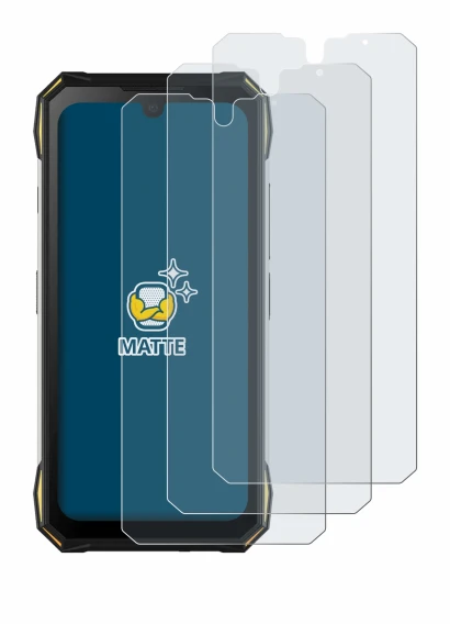 Image de l'appareil Doogee S89 Pro avec une grande variété de protections d'écran.