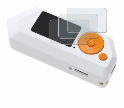 Image de l'appareil Flipper Zero FZ.1 avec une grande variété de protections d'écran.