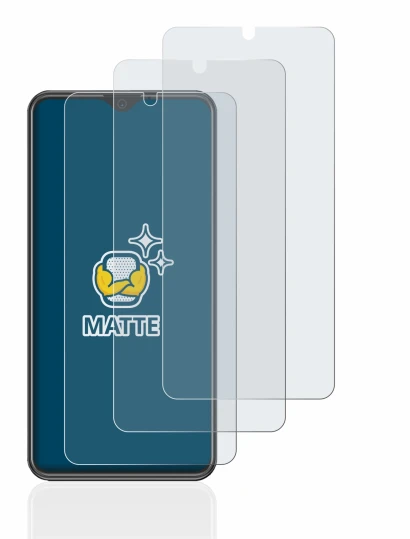 Image de l'appareil Beafon M6s premium avec une grande variété de protections d'écran.