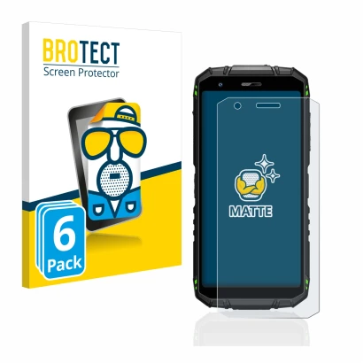 Face avant d’un emballage produit avec le logo de la marque BROTECT. À côté, l’appareil Doogee S41 Pro est représenté avec la