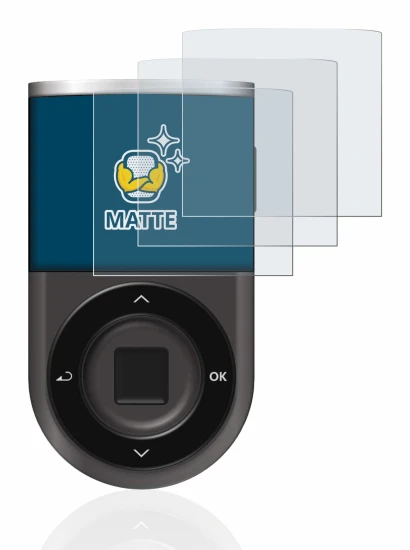 Image de l'appareil D’CENT Biometric Wallet avec une grande variété de protections d'écran.
