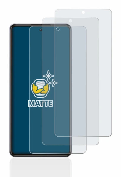 Image de l'appareil Infinix Note 30 avec une grande variété de protections d'écran.