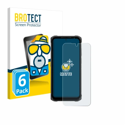 Face avant d’un emballage produit avec le logo de la marque BROTECT. À côté, l’appareil Ulefone Armor 12S est représenté avec