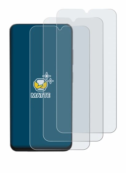 Image de l'appareil Doogee N55 Pro avec une grande variété de protections d'écran.