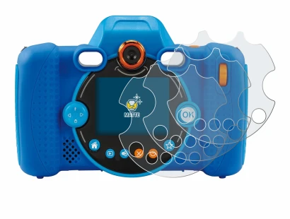 Image de l'appareil Vtech Kidizoom Duo FX avec une grande variété de protections d'écran.