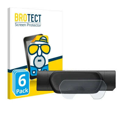 Face avant d’un emballage produit avec le logo de la marque BROTECT. À côté, l’appareil Segway Ninebot eKickScooter E2 Pro est