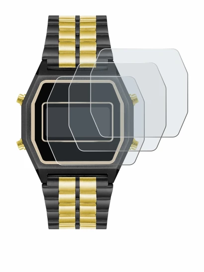 Image de l'appareil Armitron Rubik avec une grande variété de protections d'écran.
