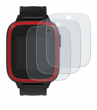 Image de l'appareil Xplora Let's Go avec une grande variété de protections d'écran.
