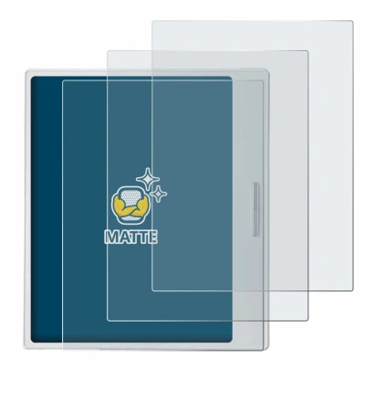 Image de l'appareil Boox Go Color 7 White Edition avec une grande variété de protections d'écran.