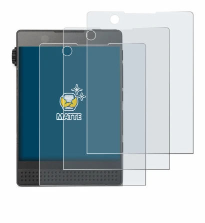 Image de l'appareil Light Phone 3 avec une grande variété de protections d'écran.
