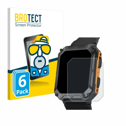 Face avant d’un emballage produit avec le logo de la marque BROTECT. À côté, l’appareil Stahlgear Thor est représenté avec la 