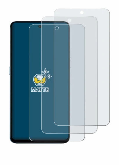 Image de l'appareil Umidigi Note 100 5G avec une grande variété de protections d'écran.