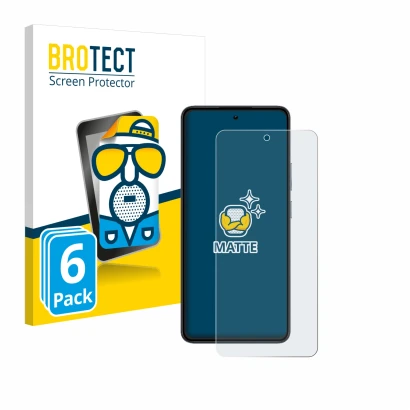 Face avant d’un emballage produit avec le logo de la marque BROTECT. À côté, l’appareil realme 14 est représenté avec la prote